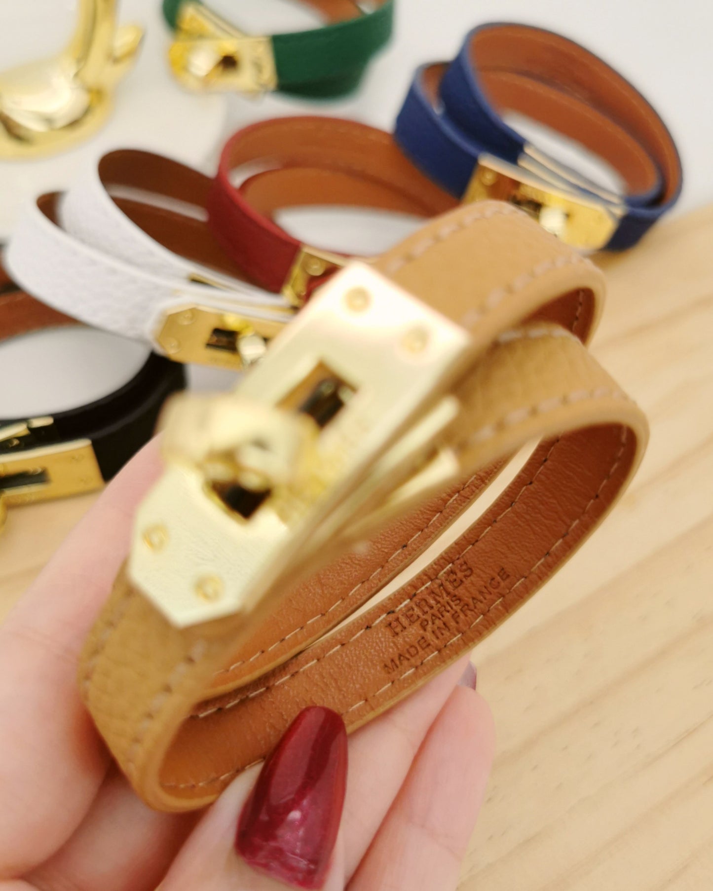 Hermès Leather breaclet