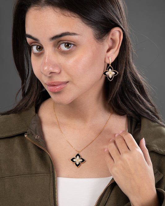 Necklace, Earrings