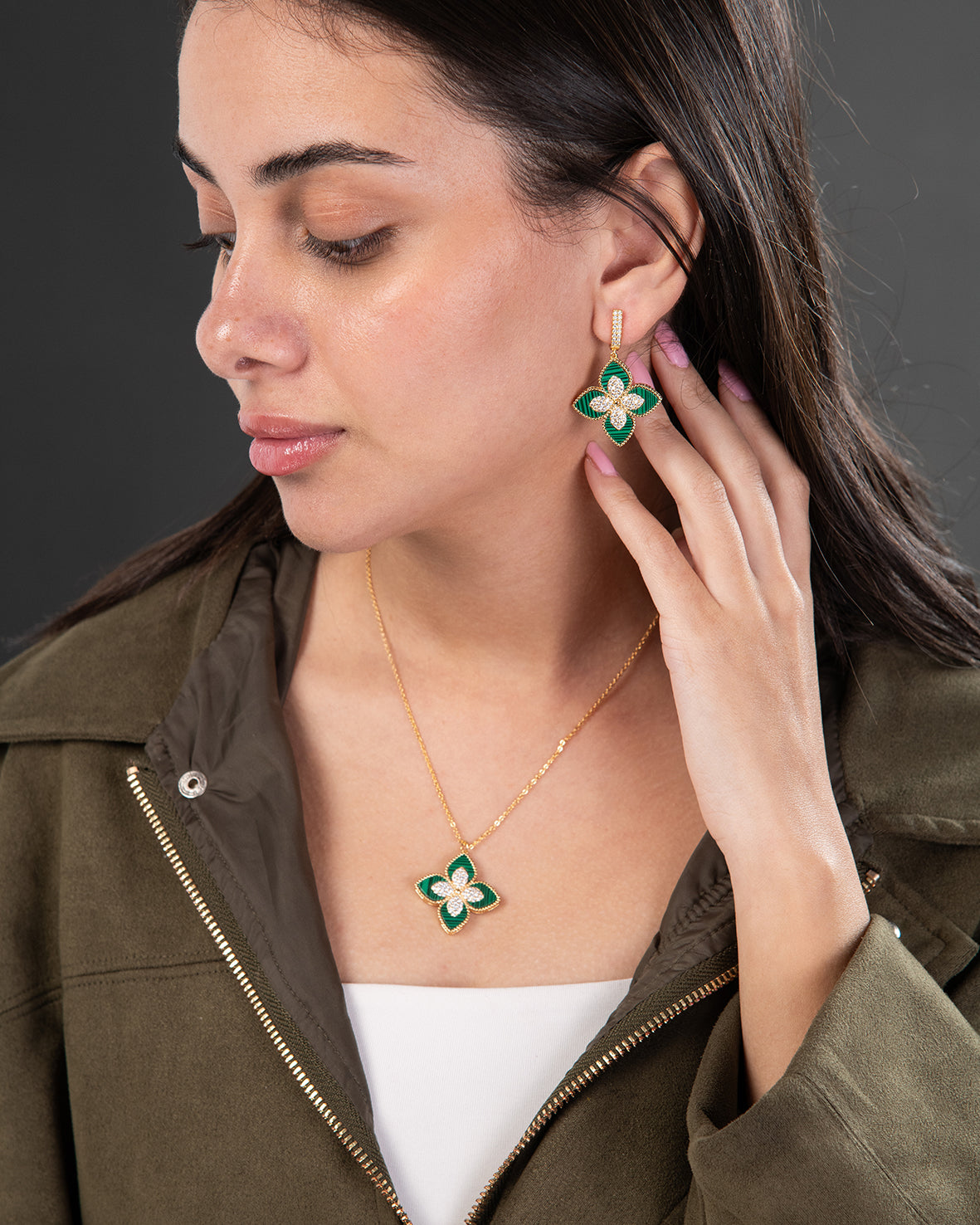 Necklaces, Earrings