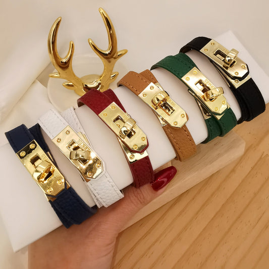 Hermès Leather breaclet